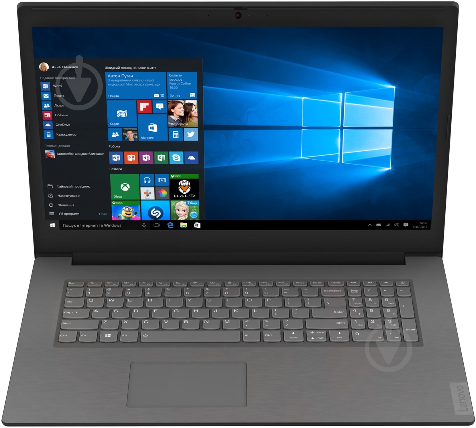 Ноутбук Lenovo V340 17,3" (81RG0003RA) iron grey - фото 1 Ноутбук Lenovo V340 17,3" (81RG0003RA) iron grey - фото 1