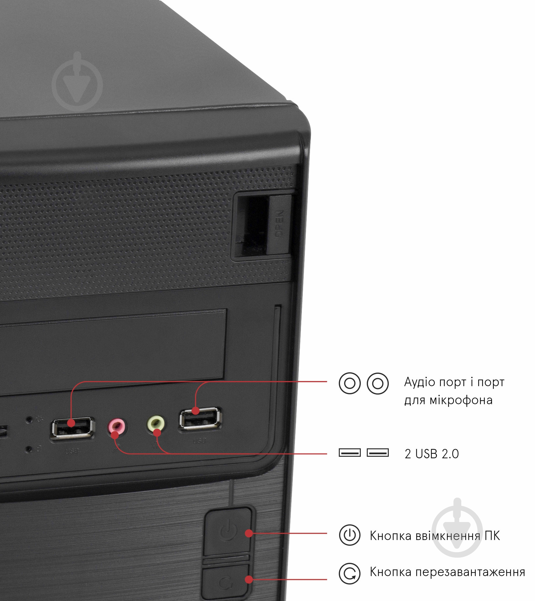 Компьютер Everest Start (1006_4157) black - фото 3 Компьютер Everest Start (1006_4157) black - фото 3