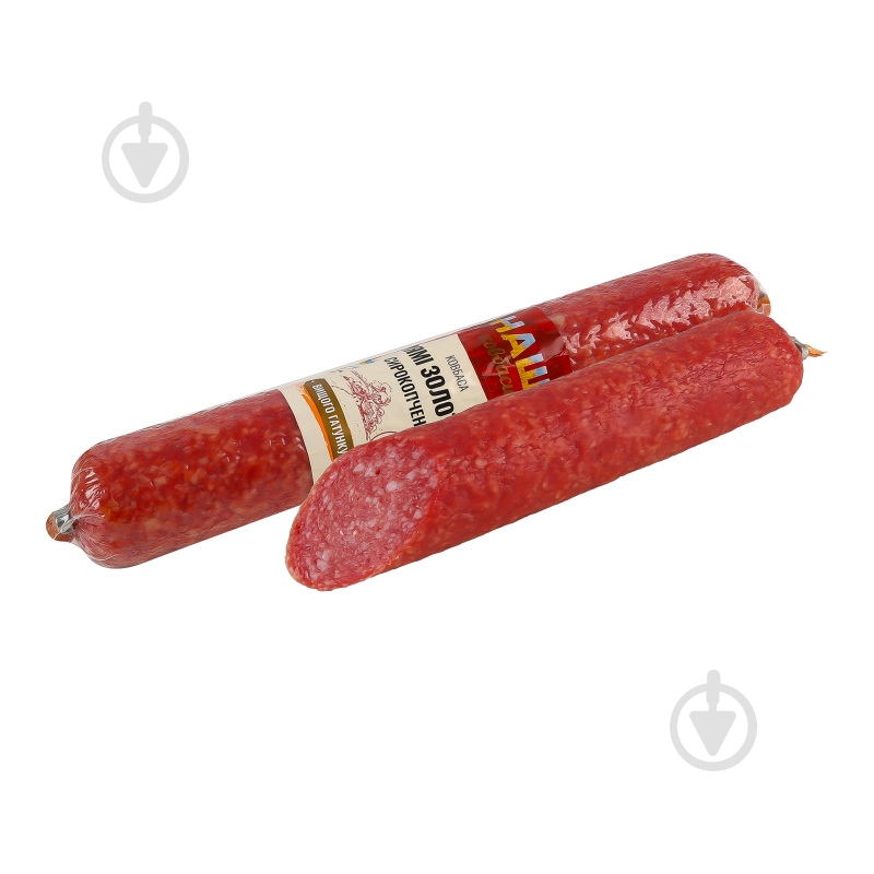 Колбаса Наші ковбаси Золотистая 300 г (4823036504986) - фото 3
