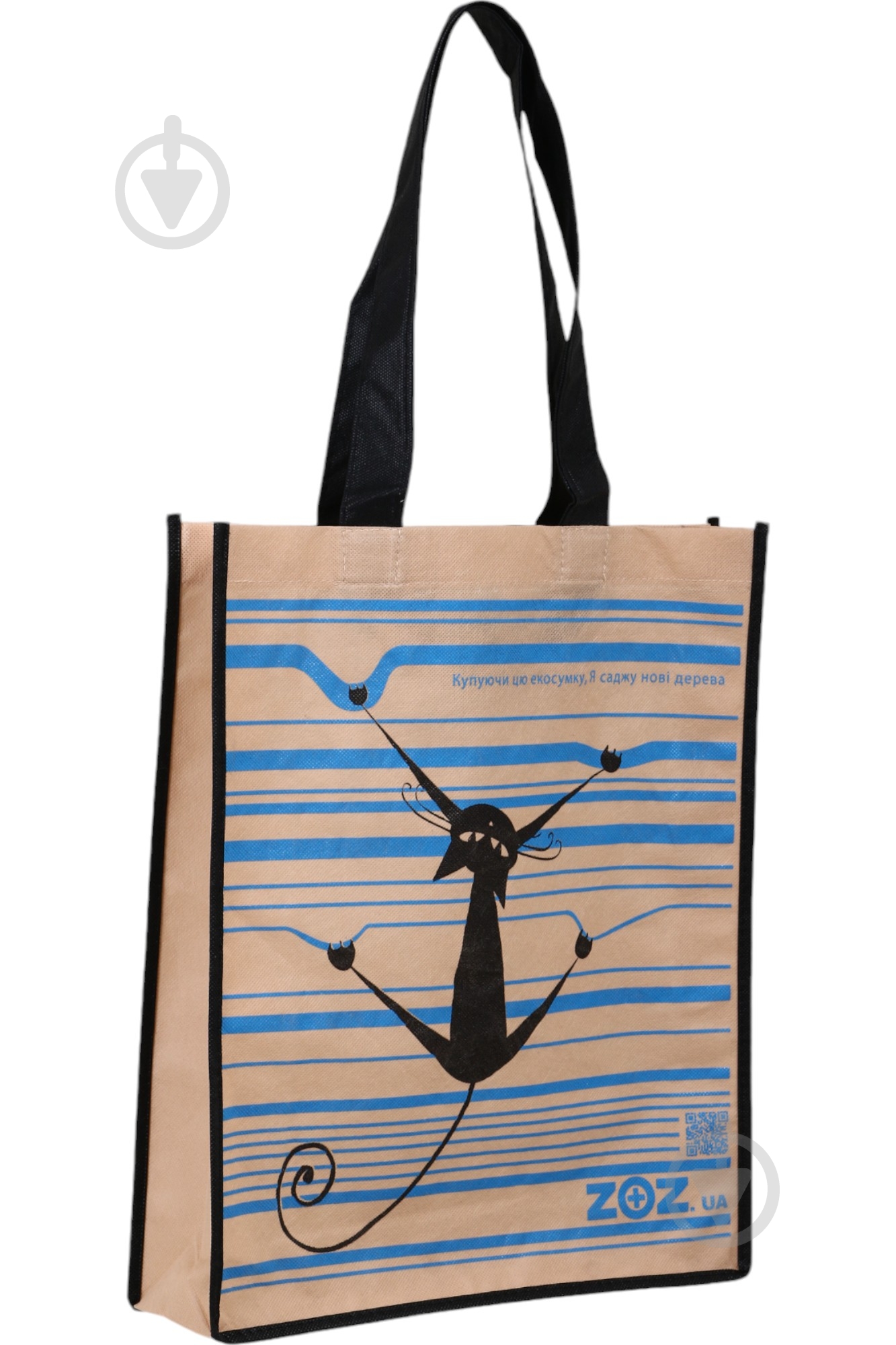 Экосумка 34.5х41.5 см в ассортименте ZOZ - фото 9 Экосумка 34.5х41.5 см в ассортименте ZOZ - фото 9