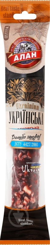 Колбаса Алан Украинский 330 г (4823036505211) - фото 1