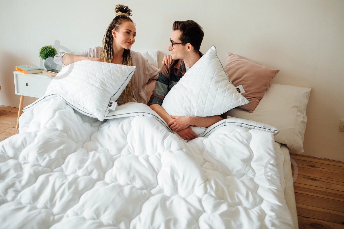 Подушка 1472 Eco Silver memory effekt середня 70х70 см (2200001539921) MirSon - фото 11