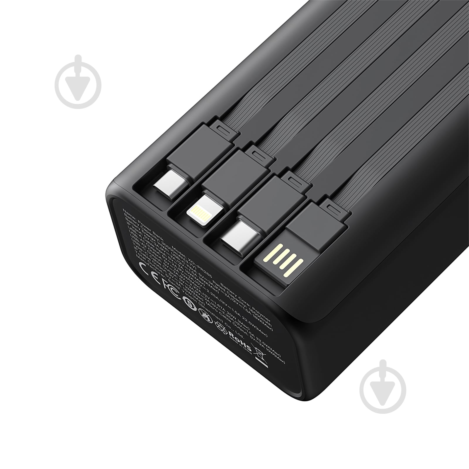 Повербанк Xo PR285 30000 mAh black (PR285.black) - фото 2