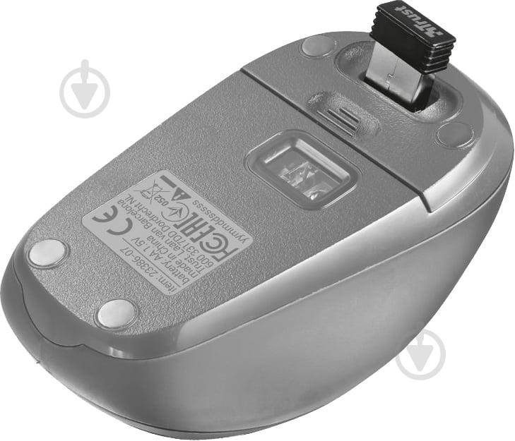 Мышь Trust Yvi Wireless (23386) white (23386) - фото 3