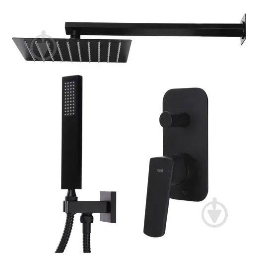 Душова система прихованого монтажу TOPAZ LEXI TLG 21205-H57-BL - фото 1