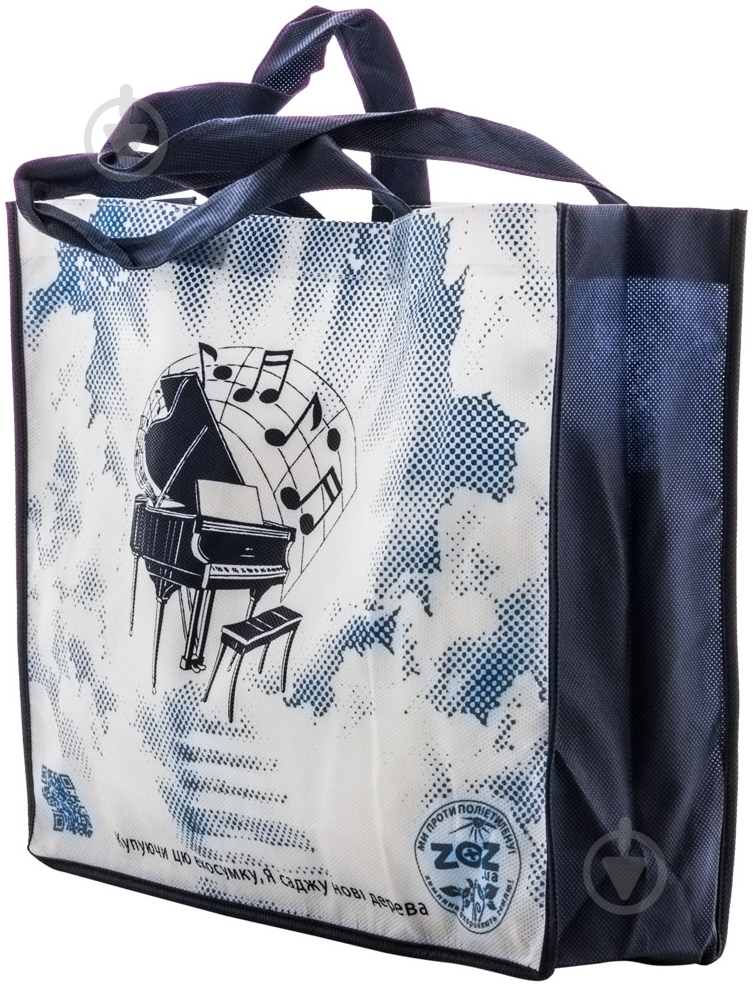 Экосумка спанбонд 34.5х41.5 см в ассортименте ZOZ - фото 4