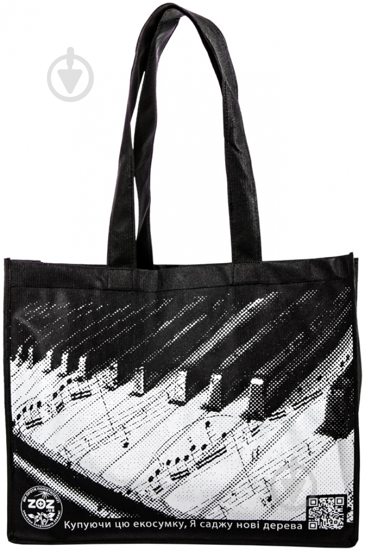 Экосумка Пианино 34.5х41.5 см в ассортименте ZOZ - фото 1 Экосумка Пианино 34.5х41.5 см в ассортименте ZOZ - фото 1