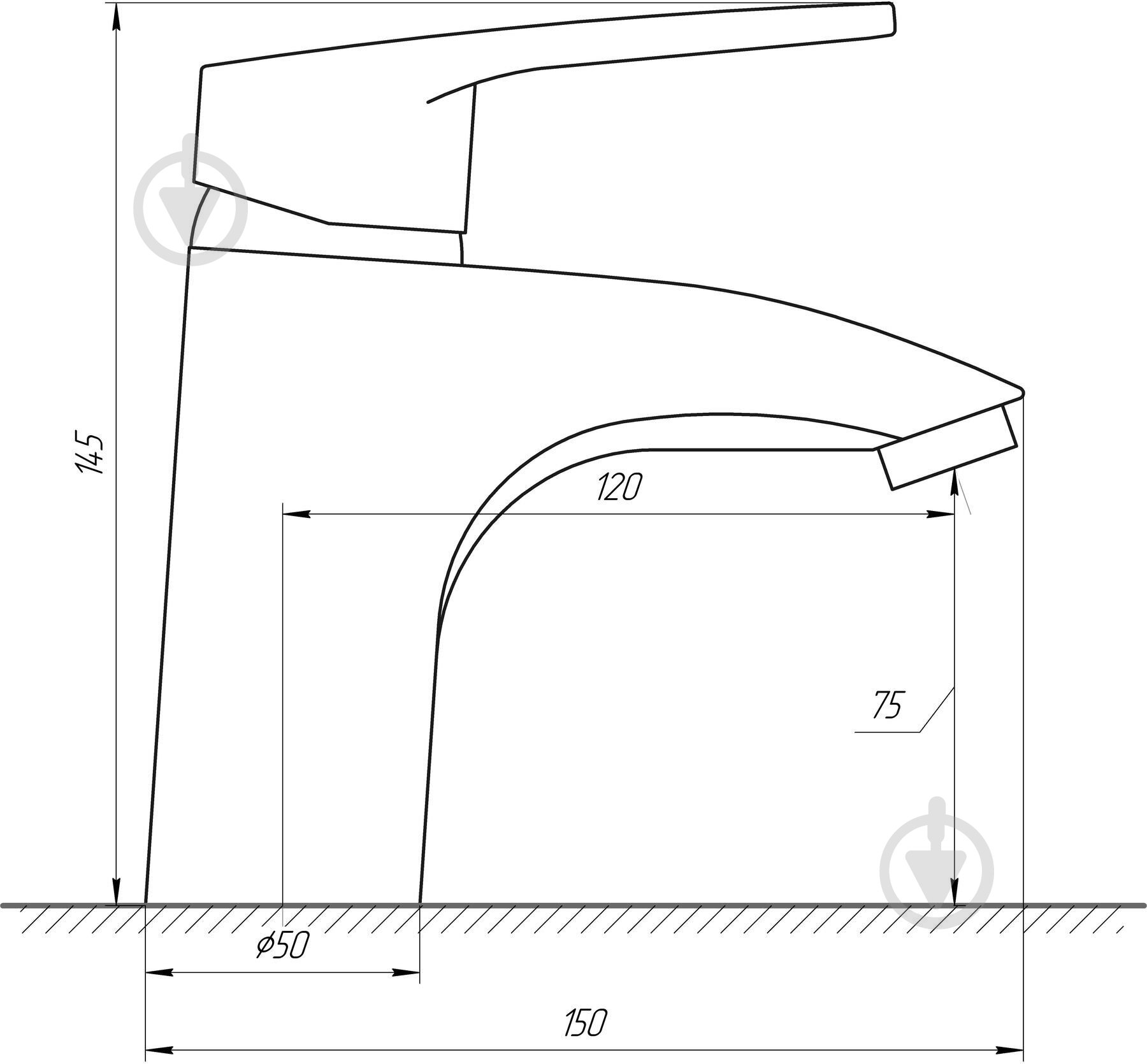 Змішувач для умивальника DOMINO DSV-101 - фото 4 Змішувач для умивальника DOMINO DSV-101 - фото 4