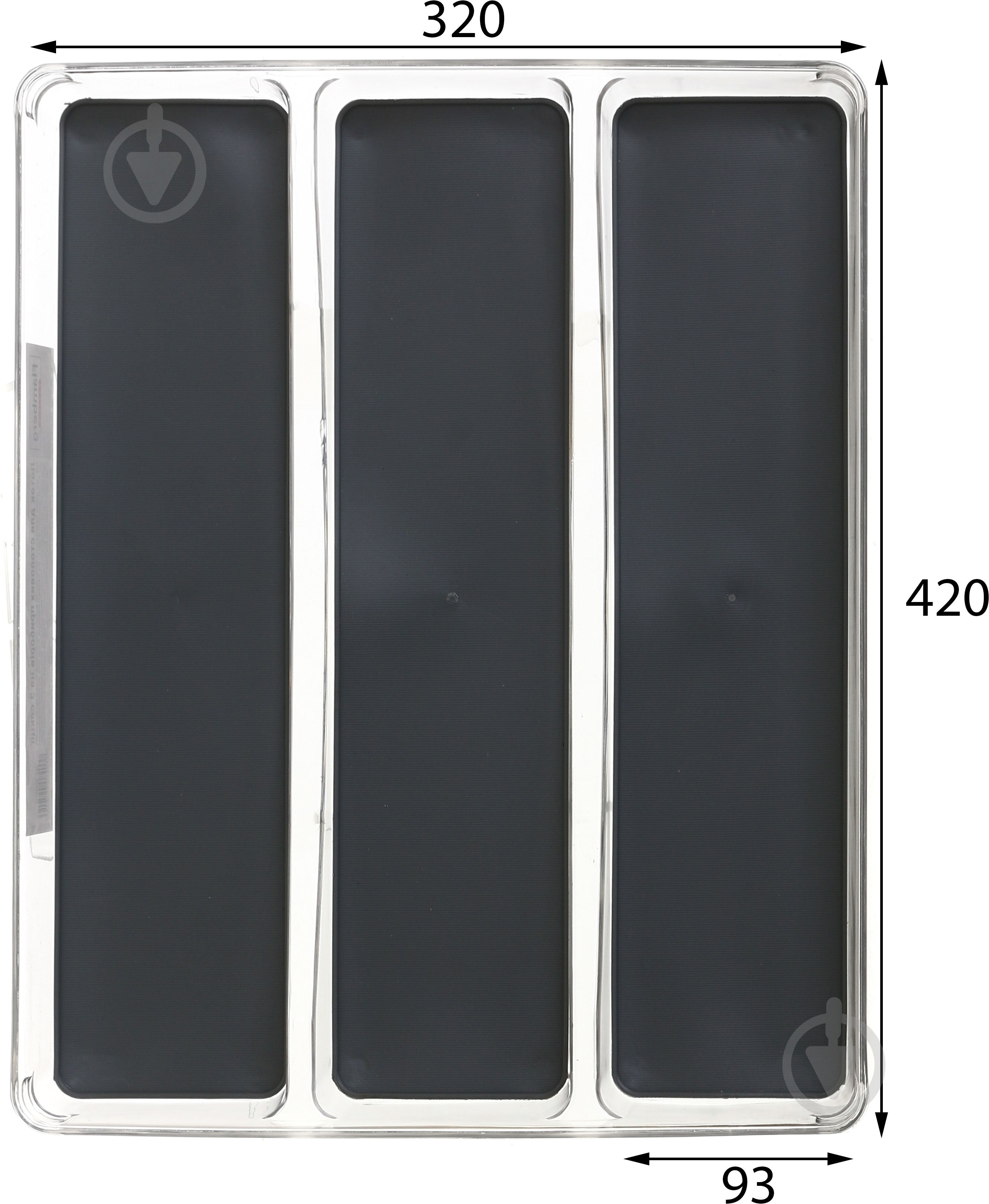 Лоток для столовых приборов Flamberg 320x420x45 мм 106433-001 - фото 3