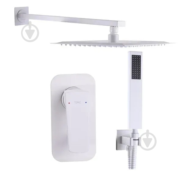 Душова система прихованого монтажу TOPAZ LEXI TLG 21205-H57-W - фото 3 Душова система прихованого монтажу TOPAZ LEXI TLG 21205-H57-W - фото 3