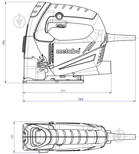 Электролобзик Metabo STEB 70 QUICK 601040500 - фото 5 Электролобзик Metabo STEB 70 QUICK 601040500 - фото 5