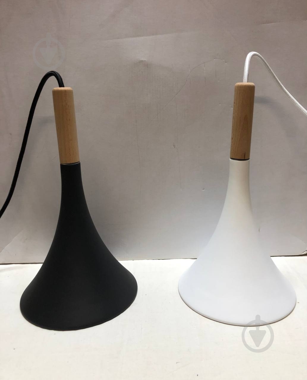 Подвес Luminaria 1x15 Вт GX53 белый/белый/дерево WOOD LINE P2406 WH - фото 9