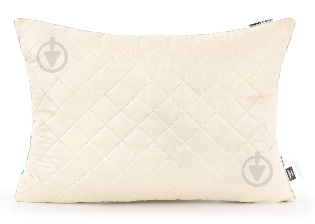 Подушка вовняна 1217 Carmela Premium висока 40х60 см (2200001517325) MirSon - фото 1