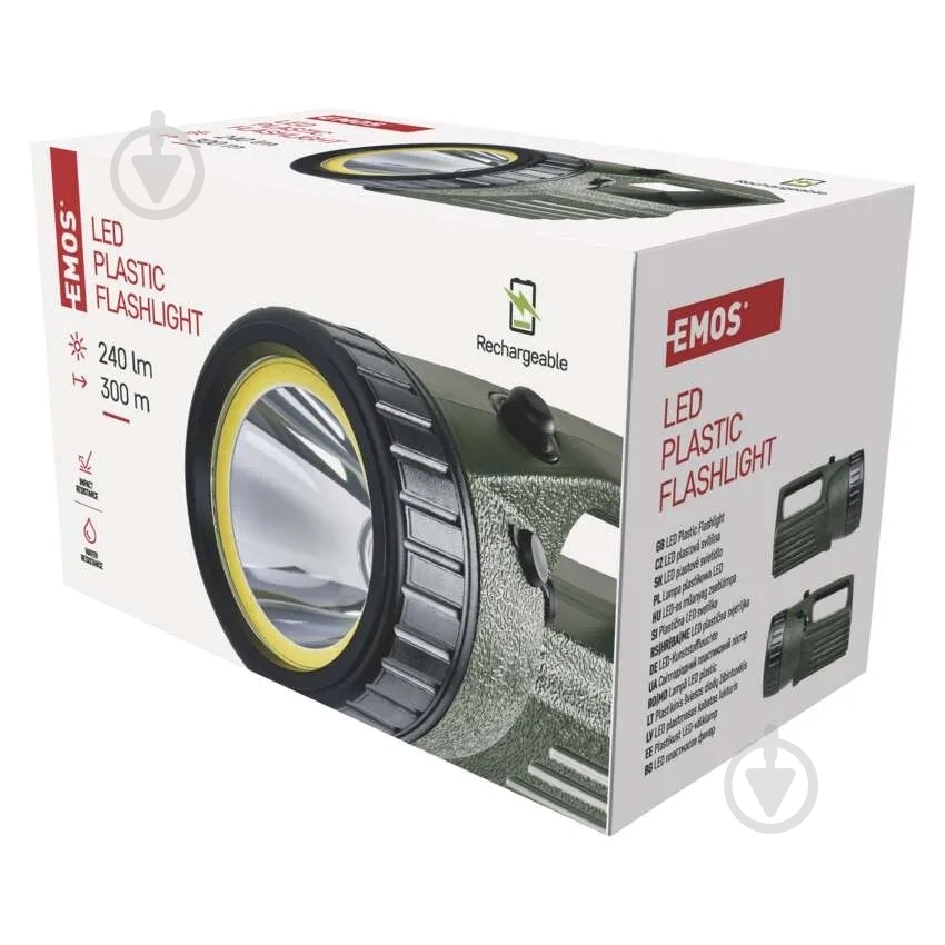 Фонарь Emos LED P2308 240Lm SLA 240 Lm зеленый P2308 - фото 6