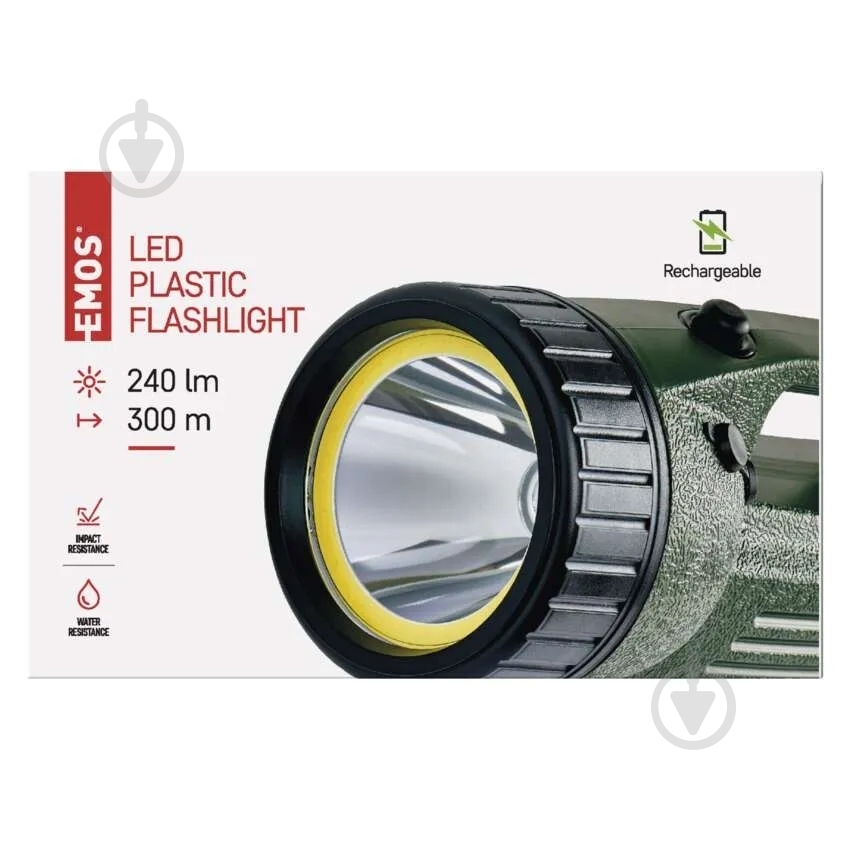 Фонарь Emos LED P2308 240Lm SLA 240 Lm зеленый P2308 - фото 3