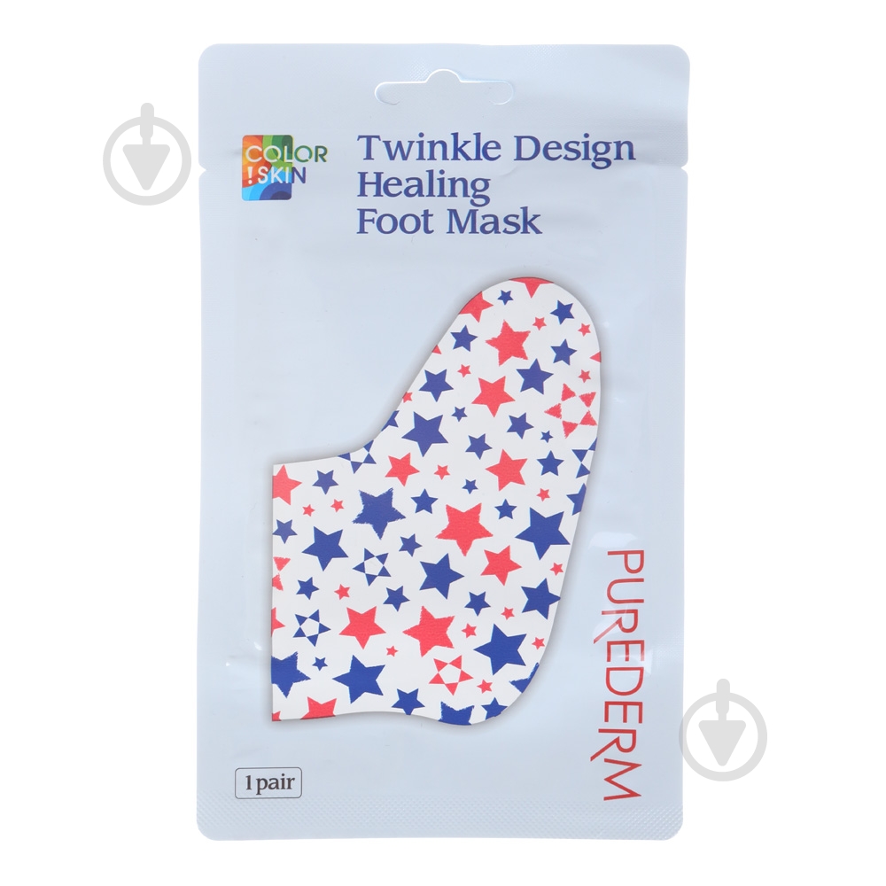 Маска для ніг Purederm Twinkle Design Healing Foot Mask 16 г - фото 1