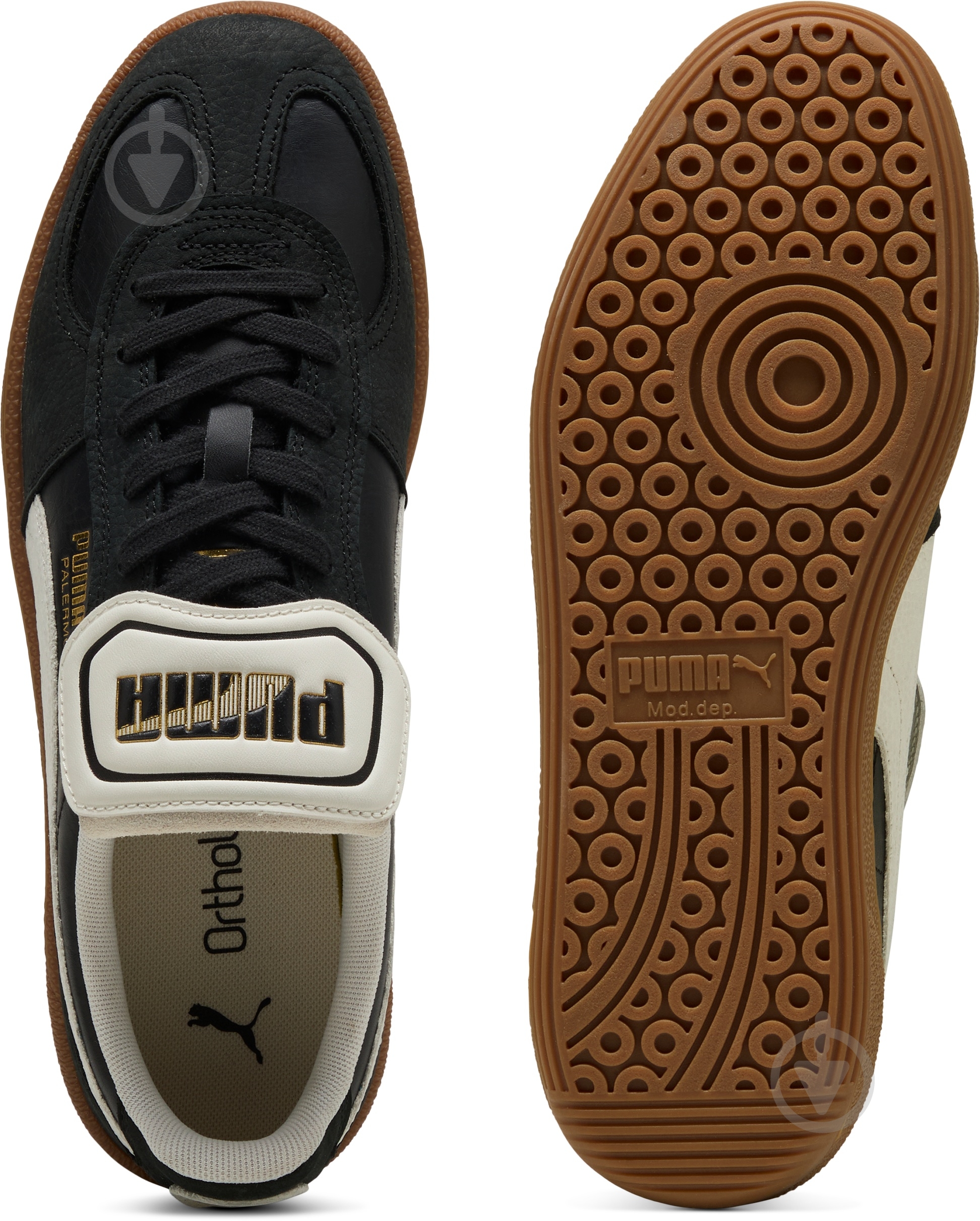 Кеды мужские демисезонные Puma Palermo Premium 40174402 р.40,5 черные - фото 6 Кеды мужские демисезонные Puma Palermo Premium 40174402 р.40,5 черные - фото 6