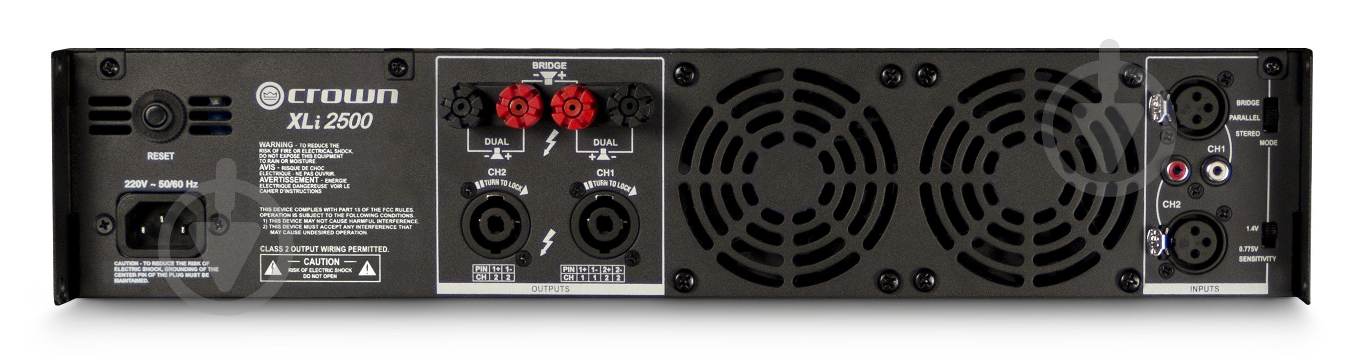 Усилитель Crown XLi1500 - фото 2