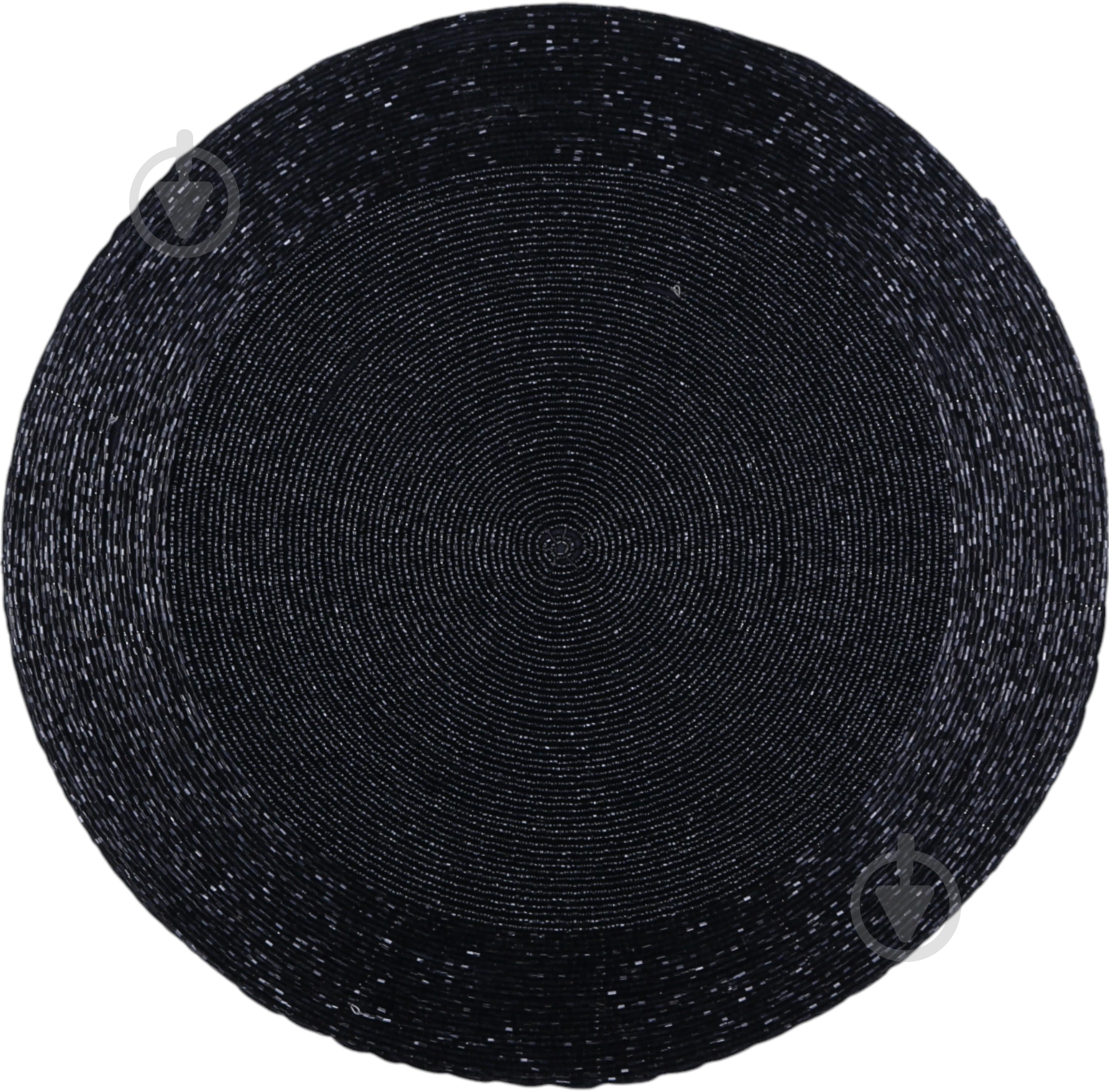 Коврик для сервировки Inari Black 35 см - фото 1