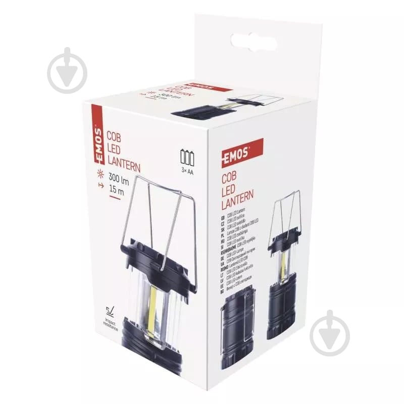 Фонарь кемпинговый Emos LED P4006 300 lm 3хAA 300 Lm черный P4006 - фото 5 Фонарь кемпинговый Emos LED P4006 300 lm 3хAA 300 Lm черный P4006 - фото 5