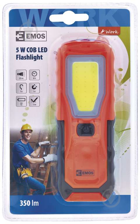 Фонарь P4110 оранжевый - фото 7