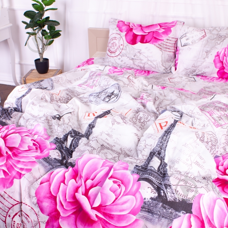 Комплект постільної білизни MirSon Microsatin Premium 15-0317 Oswin мульті - фото 4 Комплект постільної білизни MirSon Microsatin Premium 15-0317 Oswin мульті - фото 4