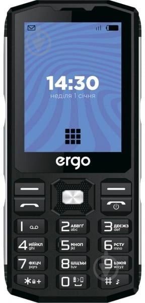 Мобильный телефон Ergo E282 Dual Sim black E282 Black - фото 2