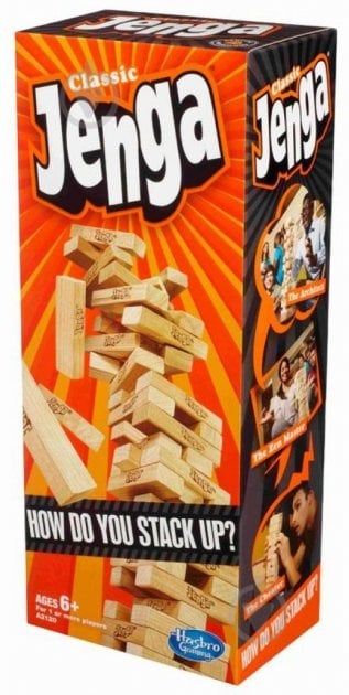 Игра настольная Hasbro Дженга A2120 - фото 1 Игра настольная Hasbro Дженга A2120 - фото 1