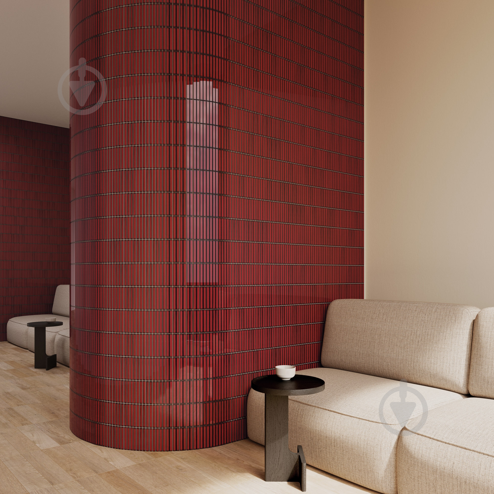 ᐉ Плитка WOW TILES S.L. Osaka Bars Red 12,5x25 cм • Краща ціна в