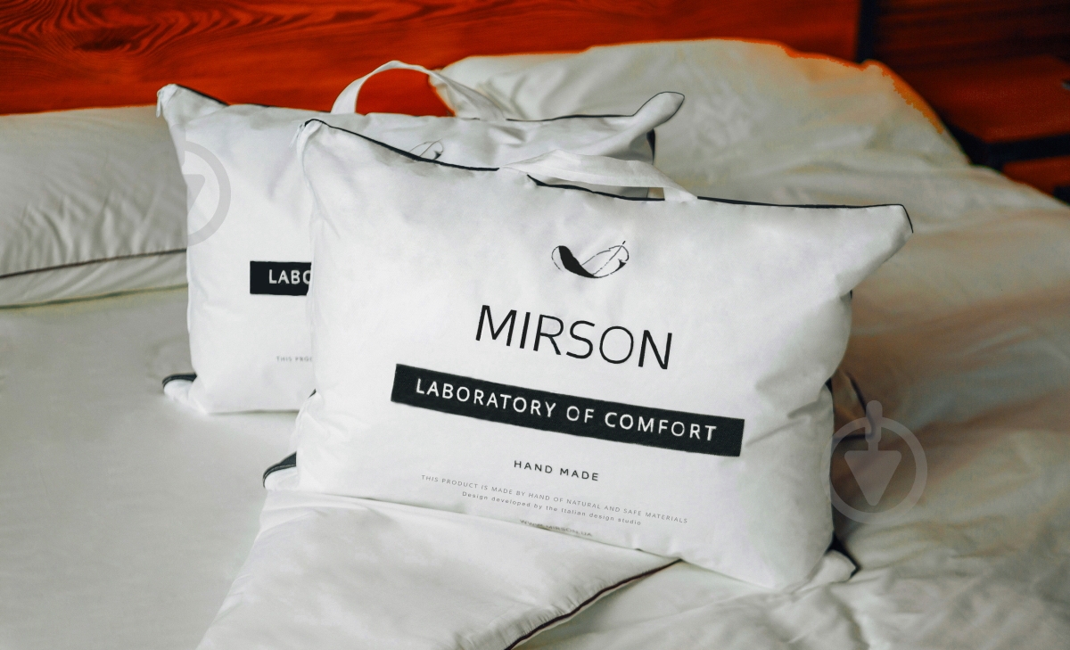 Подушка антиалергенна DeLuxe Eco-Soft №471 висока 70х70 см (2200000625649) MirSon - фото 11