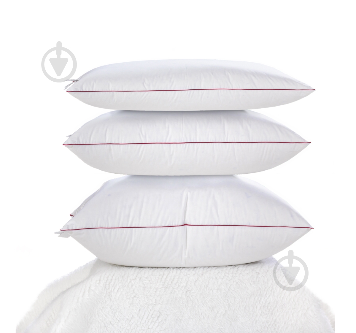 Подушка антиалергенна DeLuxe Eco-Soft №471 висока 70х70 см (2200000625649) MirSon - фото 6