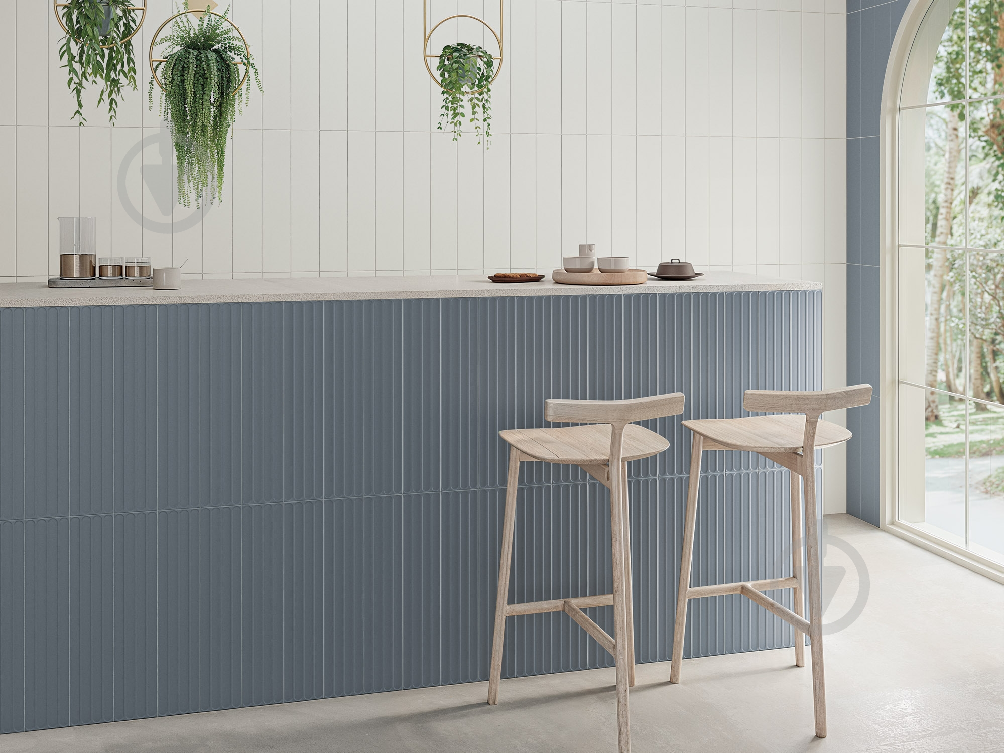 Плитка WOW TILES S.L. Plinto Blue Matt 10.7x54.2 см - фото 3