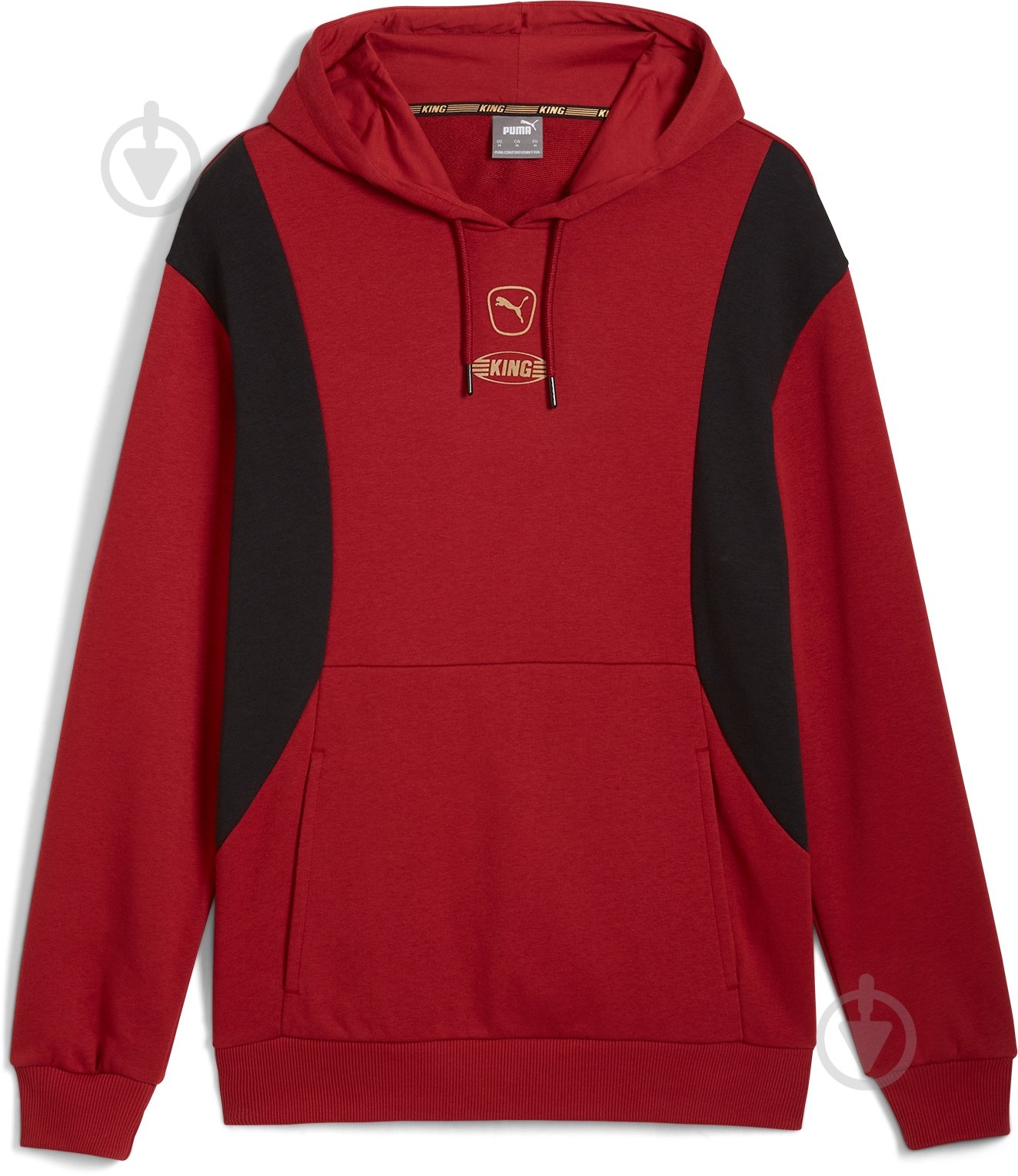 Джемпер Puma KING TOP HOODY 65898802 р.S бордовый - фото 1