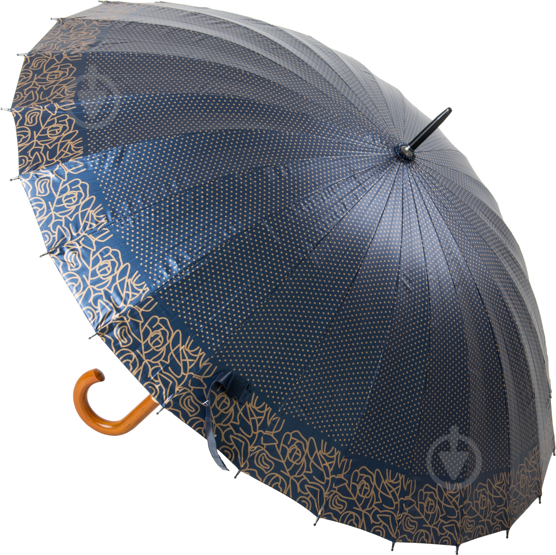 Зонт R&C Polkadot 88 см синий синий - фото 1