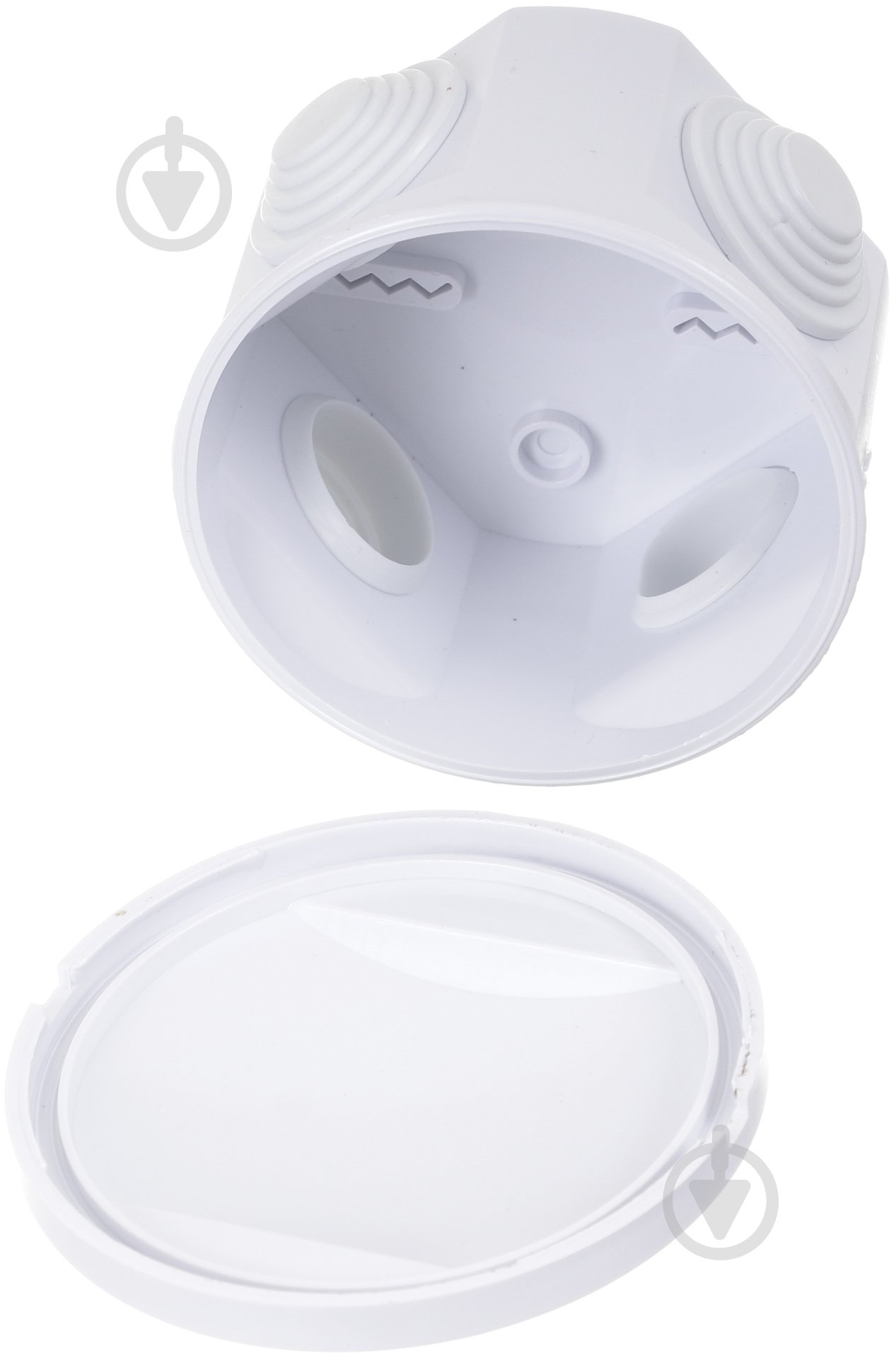 Коробка розподільча з кришкою E.NEXT e.db.pro.d80.50 ПВХ p016001 - фото 3