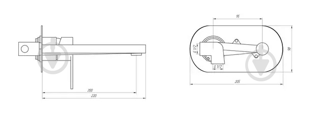 Змішувач для умивальника TOPAZ BARTS TB-07225-H36 - фото 8 Змішувач для умивальника TOPAZ BARTS TB-07225-H36 - фото 8