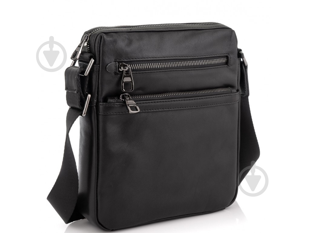 Сумка-мессенджер мужская Tiding Bag 9830A черный - фото 1