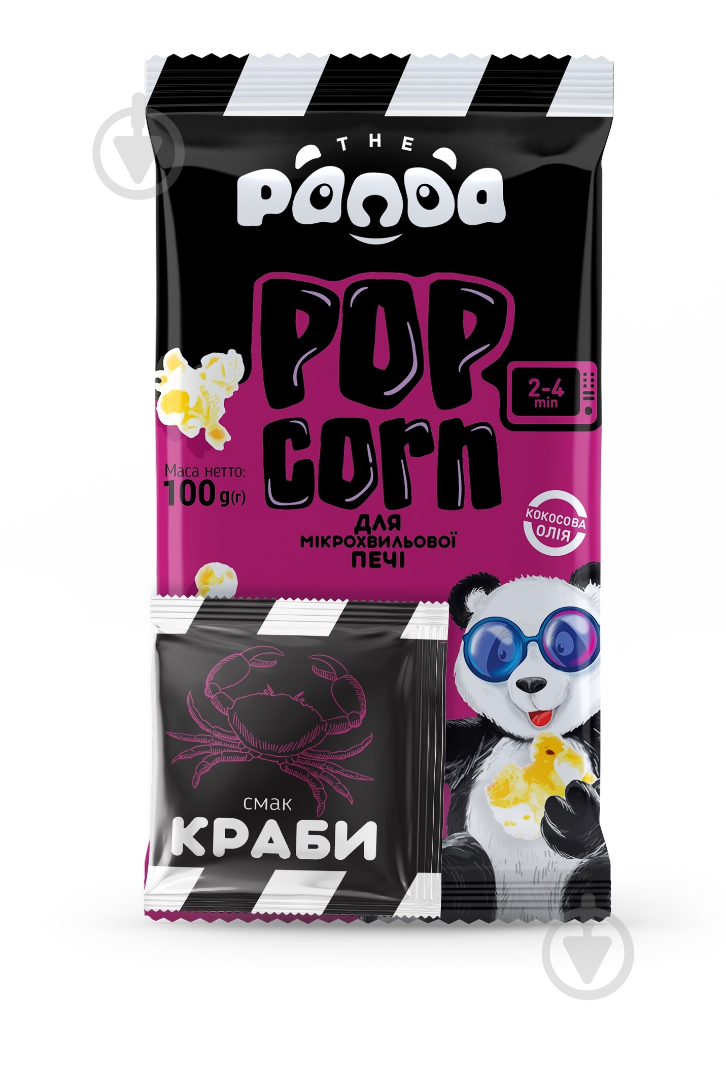Попкорн Panda Краб 100 г - фото 1
