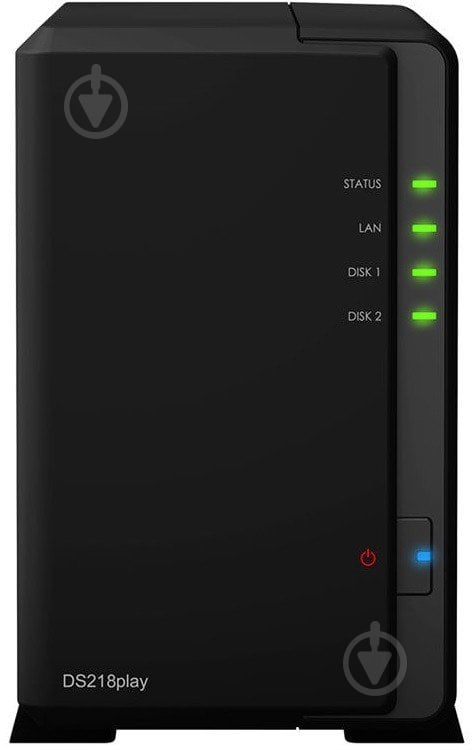 Сетевое хранилище Synology DS218play - фото 1