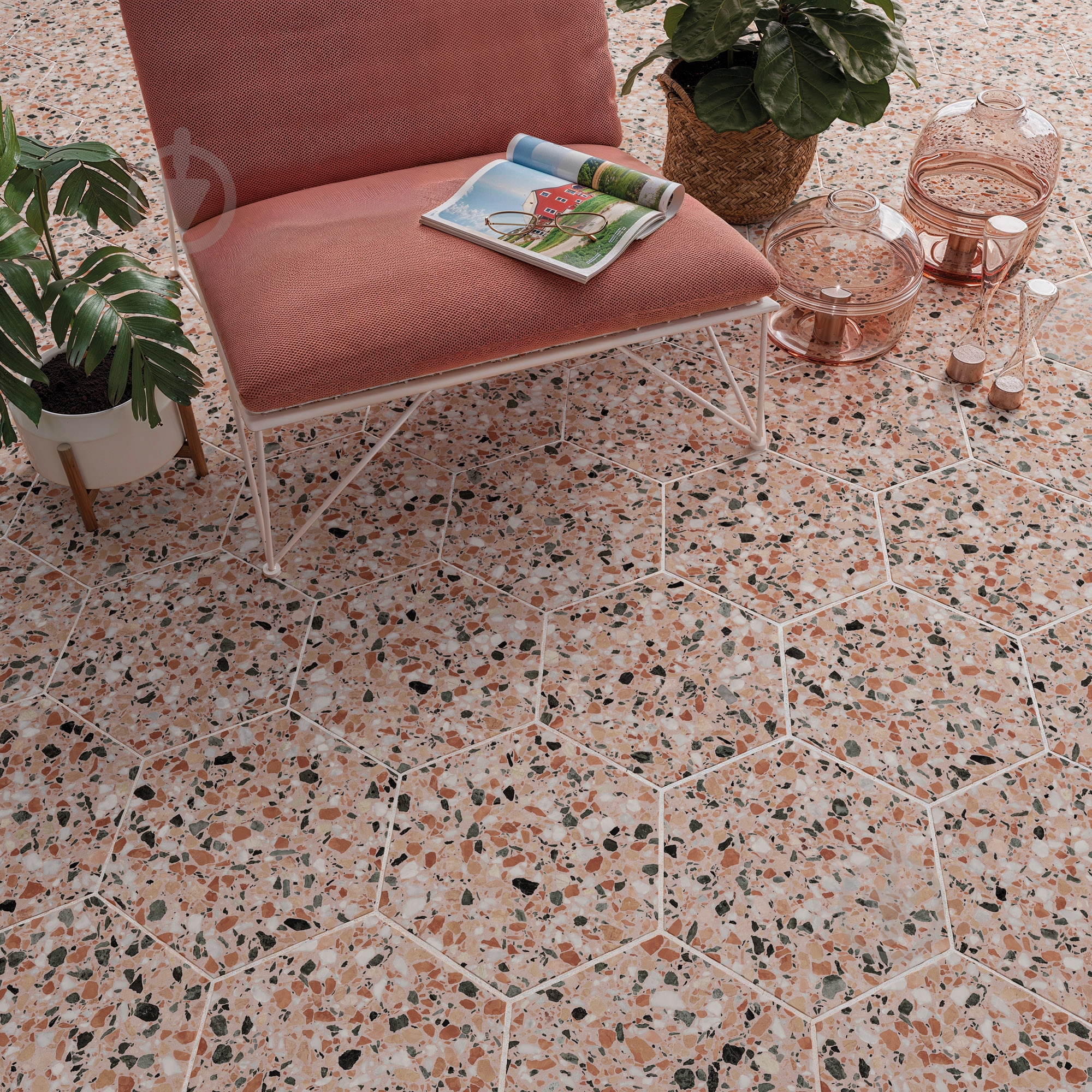 Плитка WOW TILES S.L. Terrazzo Earth 32x36,8 см - фото 3 Плитка WOW TILES S.L. Terrazzo Earth 32x36,8 см - фото 3