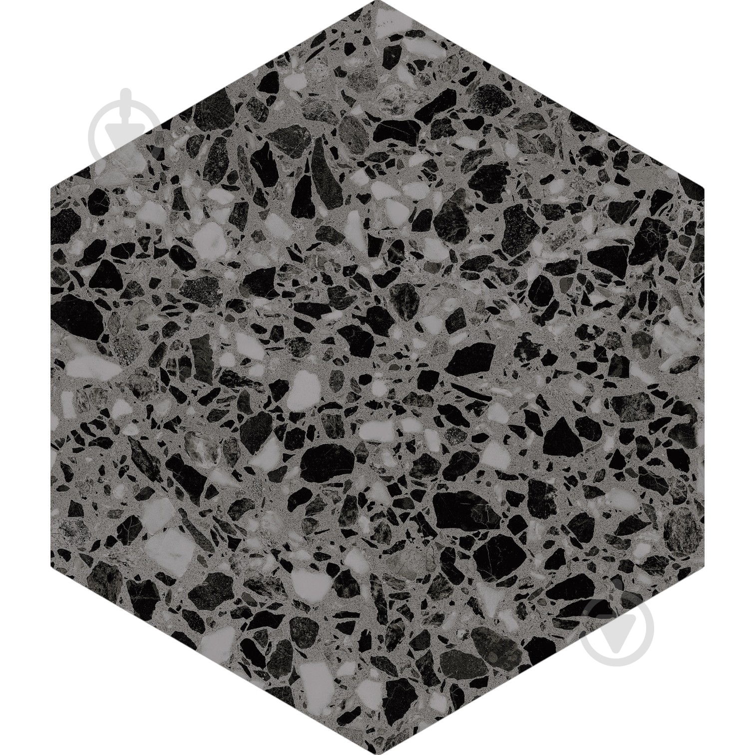 Плитка WOW TILES S.L. Terrazzo Graphite 32x36,8 см - фото 1