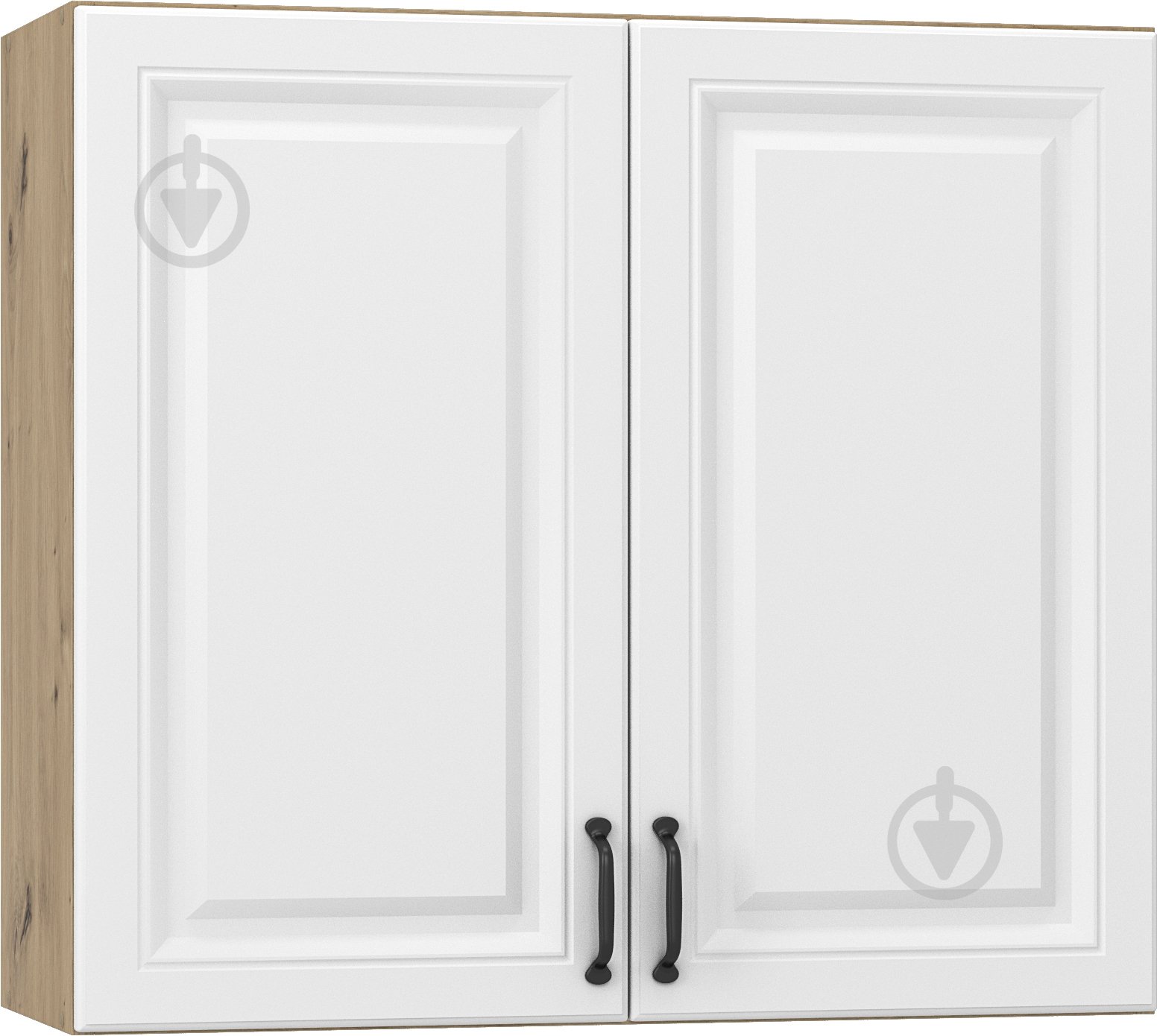 Шафа верхня МС Глорія В 80х72х31,5 см білий/дуб артізан Грейд - фото 1