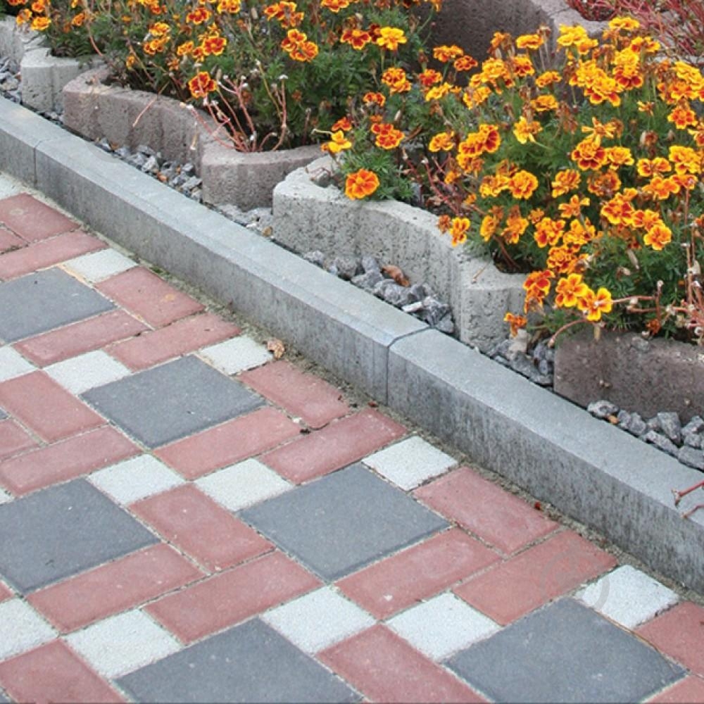 Бордюр Золотий Мандарин парковий повний прокрас (завод) коричневий 1000х200х80 мм (10429495) - фото 3