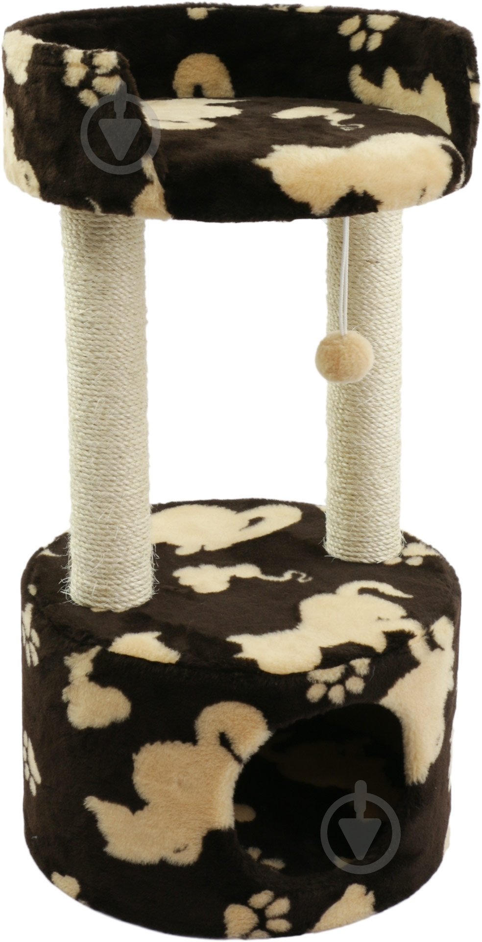 Когтеточка Природа Башня 78х38 см - фото 1 Когтеточка Природа Башня 78х38 см - фото 1