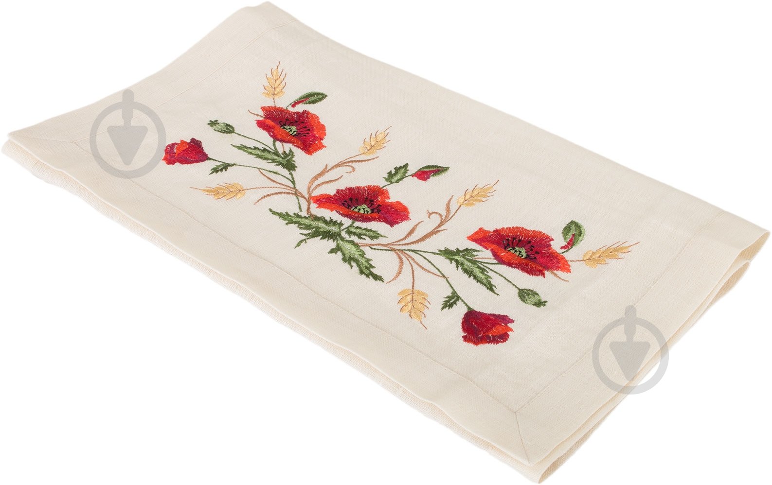 Ранер Маки 90x90 см білий Гармонiя - фото 1