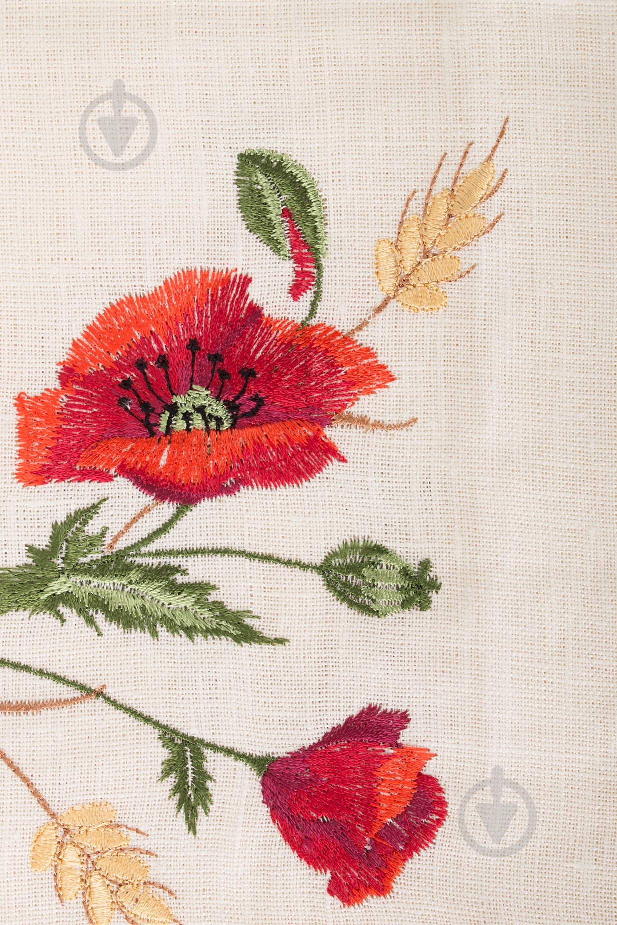 Ранер Маки 90x90 см білий Гармонiя - фото 2