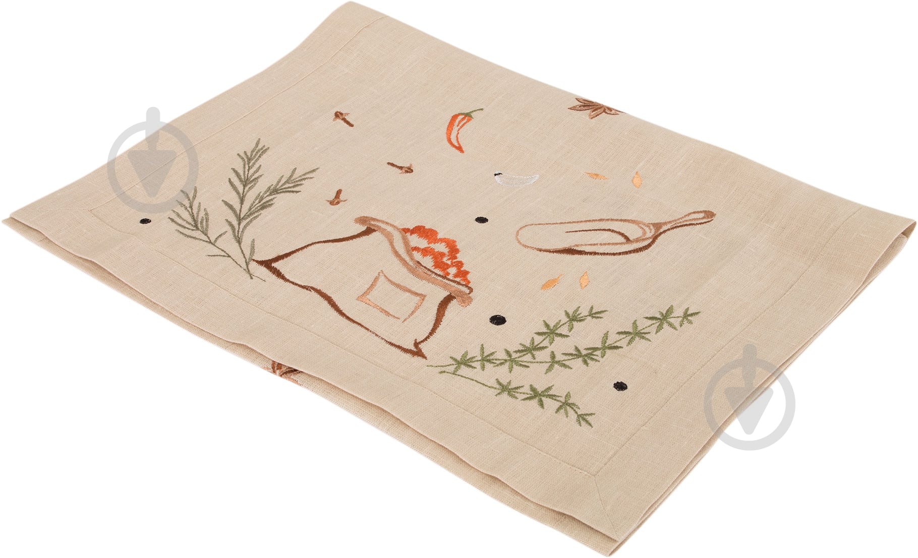 Раннер Специи 90x90 см бежевый Гармонiя - фото 1