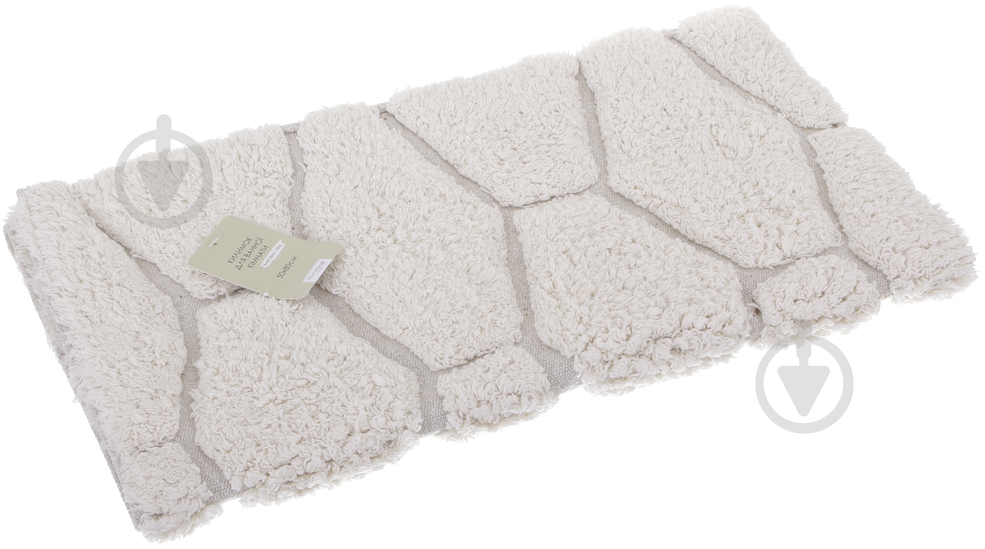 Коврик для ног Turtle 50x80 см кремовый Home Line - фото 3