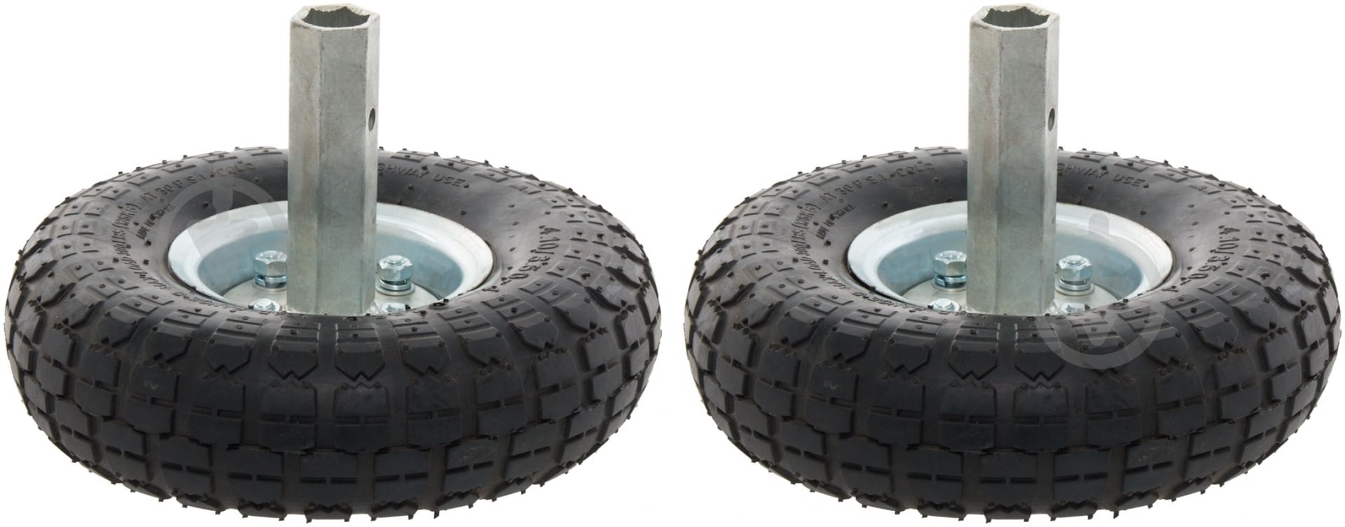 Колеса для культиватора 3,5"x4" 2 шт. - фото 1
