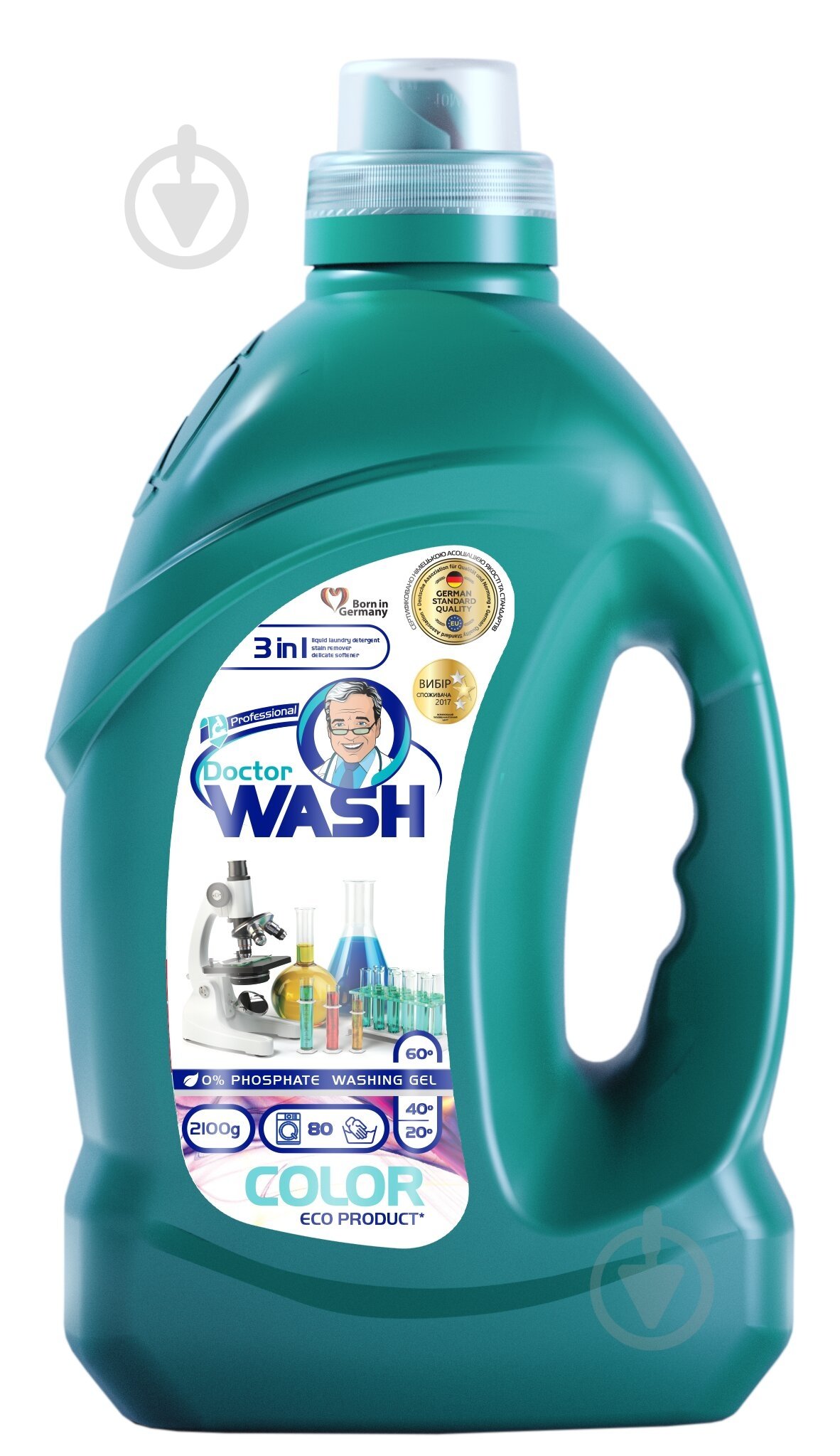 Гель для машинного прання Doctor WASH Color 2,1 л - фото 1